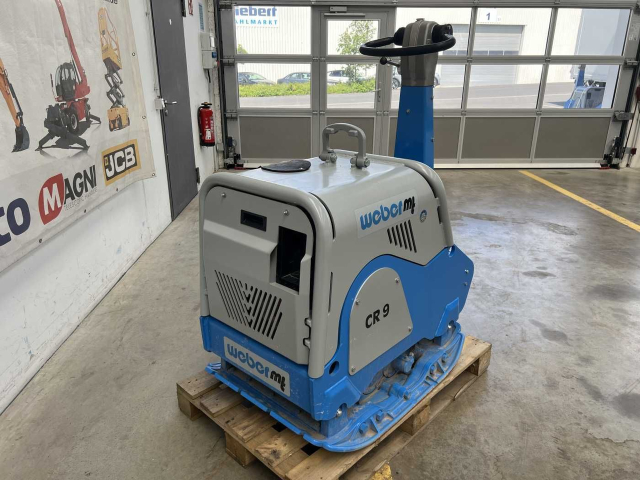 Vibro ploča Weber CR 9 Hatz-Diesel / 736kg / E-Start / DEMO: slika Vibro ploča Weber CR 9 Hatz-Diesel / 736kg / E-Start / DEMO