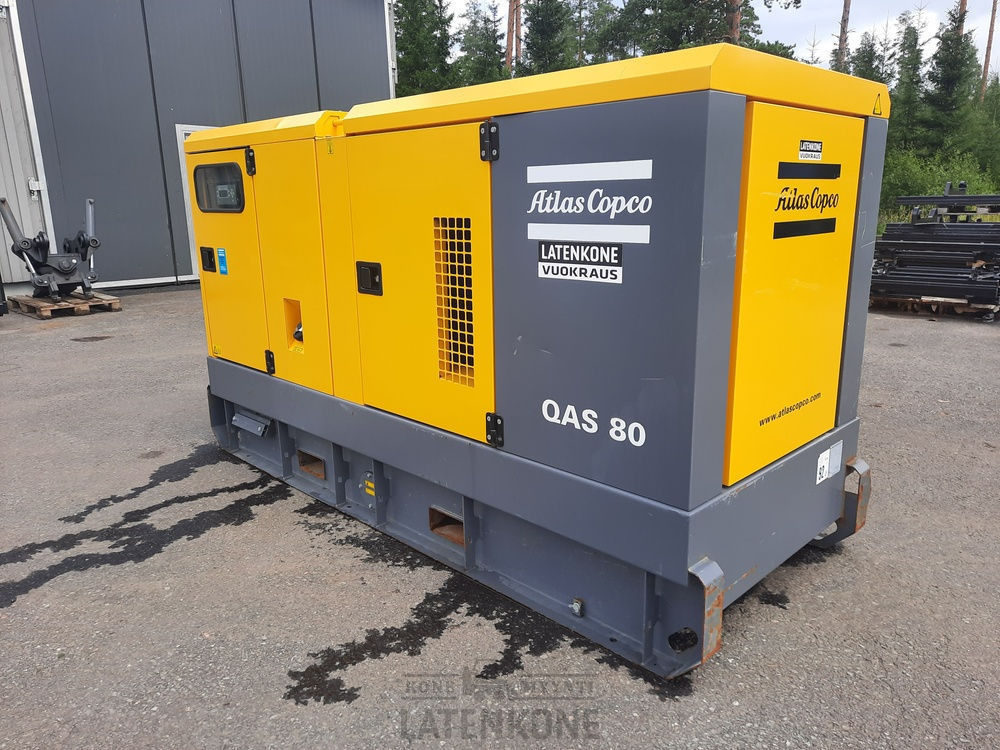 Atlas Copco QAS 80 50 Hz Generaattori ID 4803 - Generatorski set: slika Atlas Copco QAS 80 50 Hz Generaattori ID 4803 - Generatorski set Atlas Copco QAS 80 50 Hz Generaattori ID 4803 - Generatorski set: slika Atlas Copco QAS 80 50 Hz Generaattori ID 4803 - Generatorski set
