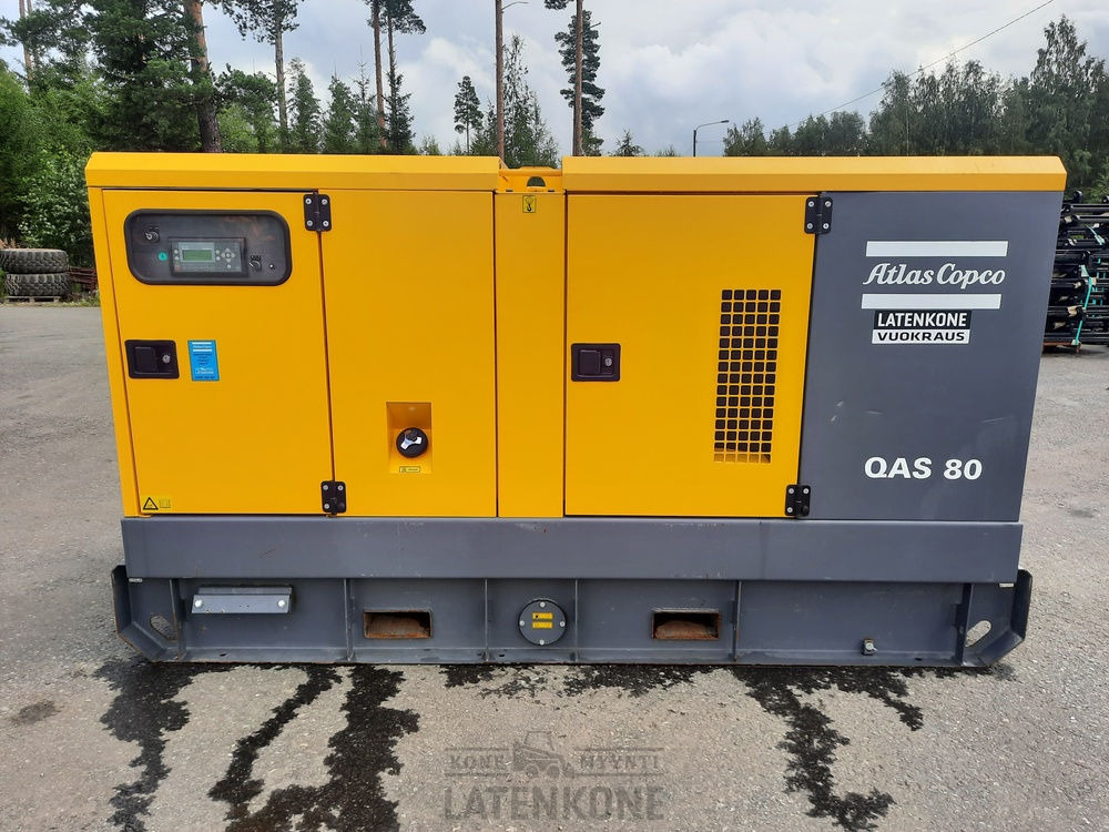 Atlas Copco QAS 80 50 Hz Generaattori ID 4803 - Generatorski set: slika Atlas Copco QAS 80 50 Hz Generaattori ID 4803 - Generatorski set Atlas Copco QAS 80 50 Hz Generaattori ID 4803 - Generatorski set: slika Atlas Copco QAS 80 50 Hz Generaattori ID 4803 - Generatorski set