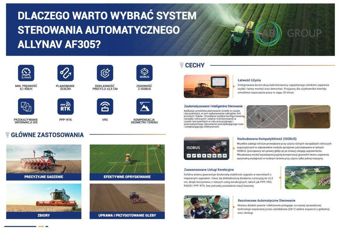 Advanced Navigation ALLYNAV AF305 (ISOBUS) - Sustav navigacije za Poljoprivredni strojevi: slika Advanced Navigation ALLYNAV AF305 (ISOBUS) - Sustav navigacije za Poljoprivredni strojevi Advanced Navigation ALLYNAV AF305 (ISOBUS) - Sustav navigacije za Poljoprivredni strojevi: slika Advanced Navigation ALLYNAV AF305 (ISOBUS) - Sustav navigacije za Poljoprivredni strojevi