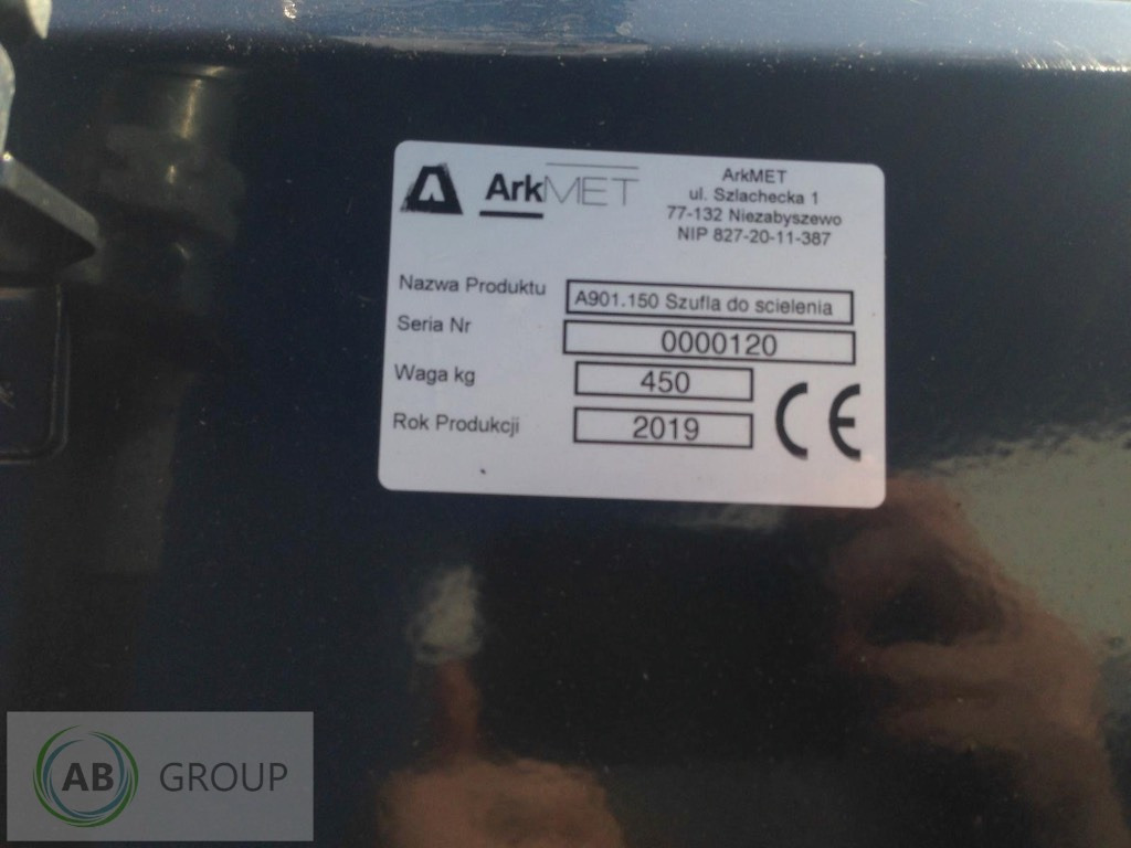 ArkMET bedding shovel A901.150, 1.71 m3 - Oprema za stoku: slika ArkMET bedding shovel A901.150, 1.71 m3 - Oprema za stoku ArkMET bedding shovel A901.150, 1.71 m3 - Oprema za stoku: slika ArkMET bedding shovel A901.150, 1.71 m3 - Oprema za stoku