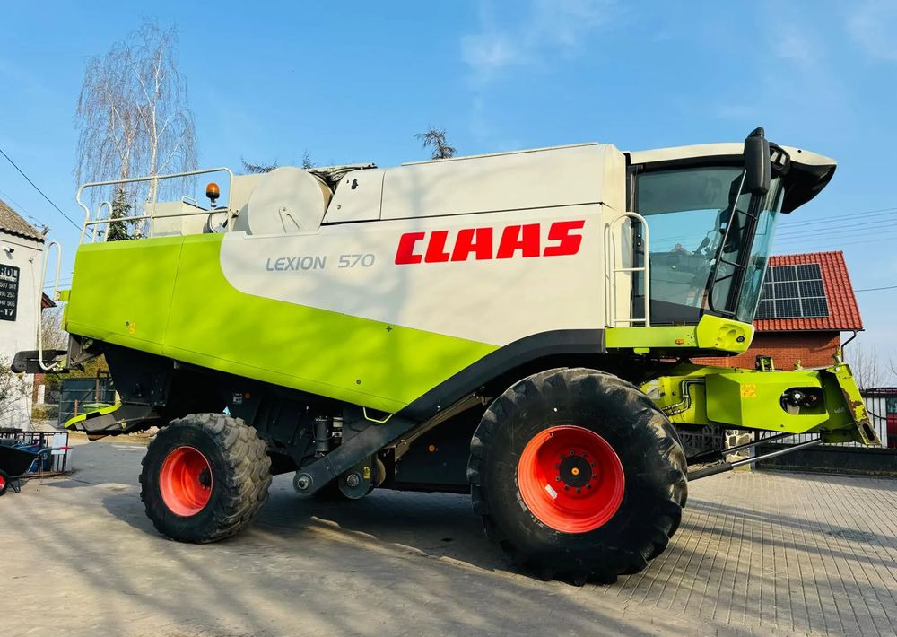 Claas Lexion 570 - Kombajn za žetvu: slika Claas Lexion 570 - Kombajn za žetvu Claas Lexion 570 - Kombajn za žetvu: slika Claas Lexion 570 - Kombajn za žetvu
