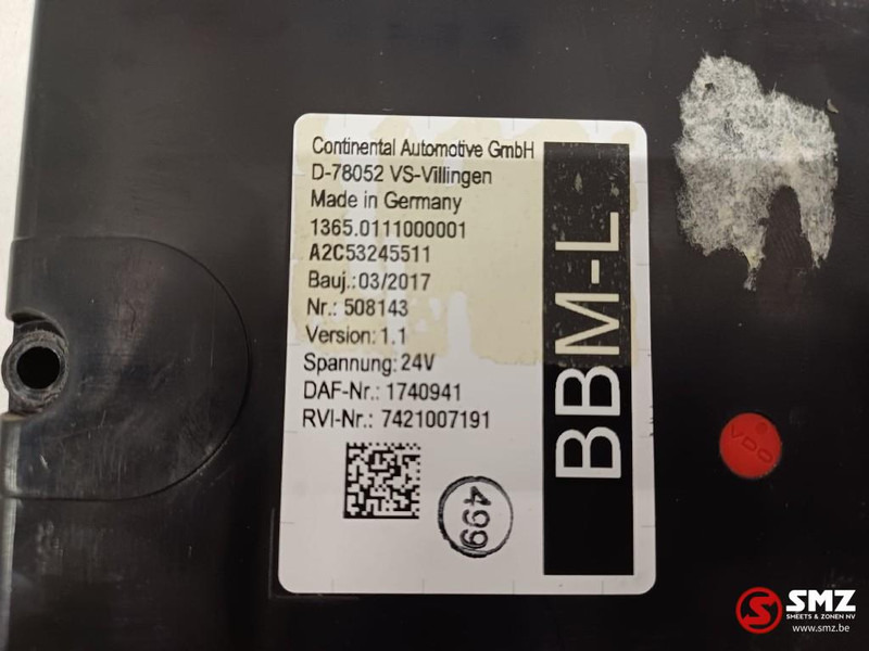 DAF Occ ECU BBM-L regeleenheid DAF - Upravljačka jedinica (ECU) za Kamion: slika DAF Occ ECU BBM-L regeleenheid DAF - Upravljačka jedinica (ECU) za Kamion DAF Occ ECU BBM-L regeleenheid DAF - Upravljačka jedinica (ECU) za Kamion: slika DAF Occ ECU BBM-L regeleenheid DAF - Upravljačka jedinica (ECU) za Kamion