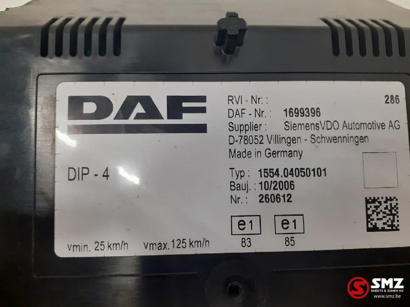 DAF Occ instrumentenpaneel DAF - Ploča s instrumentima za Kamion: slika DAF Occ instrumentenpaneel DAF - Ploča s instrumentima za Kamion DAF Occ instrumentenpaneel DAF - Ploča s instrumentima za Kamion: slika DAF Occ instrumentenpaneel DAF - Ploča s instrumentima za Kamion