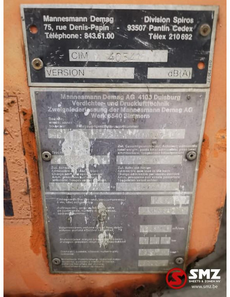 Mannesman Demag Occ Compressor Mannesman Demag sc40es 7bar - Zračni kompresor: slika Mannesman Demag Occ Compressor Mannesman Demag sc40es 7bar - Zračni kompresor Mannesman Demag Occ Compressor Mannesman Demag sc40es 7bar - Zračni kompresor: slika Mannesman Demag Occ Compressor Mannesman Demag sc40es 7bar - Zračni kompresor