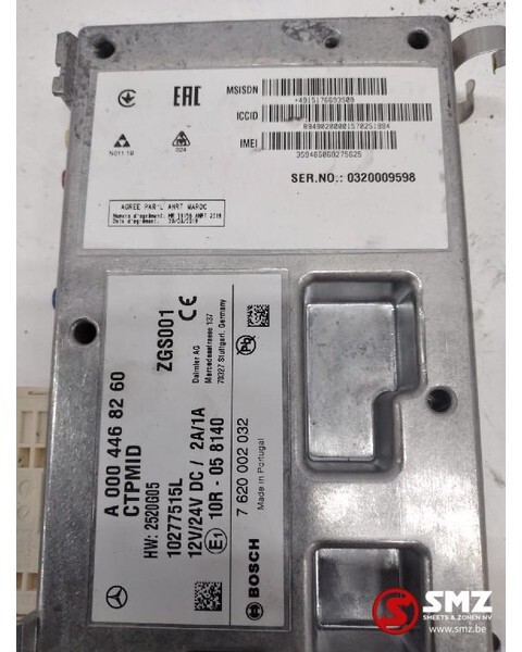 Mercedes-Benz Occ ECU CTPMID Mercedes Actros Euro 6 A0004468260 - Upravljačka jedinica (ECU) za Kamion: slika Mercedes-Benz Occ ECU CTPMID Mercedes Actros Euro 6 A0004468260 - Upravljačka jedinica (ECU) za Kamion Mercedes-Benz Occ ECU CTPMID Mercedes Actros Euro 6 A0004468260 - Upravljačka jedinica (ECU) za Kamion: slika Mercedes-Benz Occ ECU CTPMID Mercedes Actros Euro 6 A0004468260 - Upravljačka jedinica (ECU) za Kamion