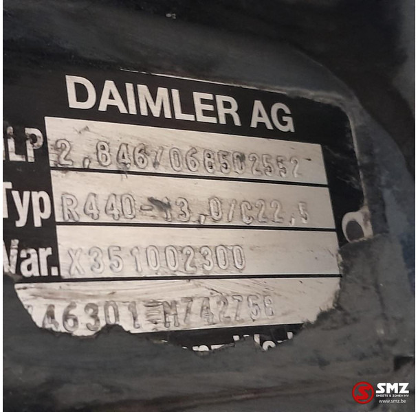 Mercedes-Benz Occ differentiëel R440-13,0/C22,5 i=2,846 Mercedes - Diferencijalni zupčanik za Kamion: slika Mercedes-Benz Occ differentiëel R440-13,0/C22,5 i=2,846 Mercedes - Diferencijalni zupčanik za Kamion Mercedes-Benz Occ differentiëel R440-13,0/C22,5 i=2,846 Mercedes - Diferencijalni zupčanik za Kamion: slika Mercedes-Benz Occ differentiëel R440-13,0/C22,5 i=2,846 Mercedes - Diferencijalni zupčanik za Kamion