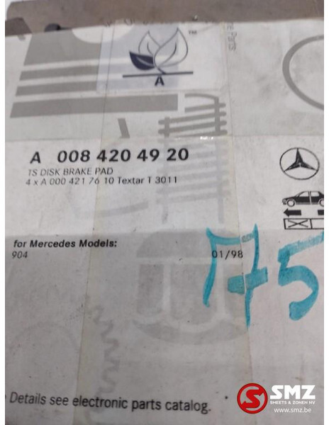 Mercedes-Benz Set remblokken mercedes sprinter w901-w905 a008420 - Kočione pločice za Kamion: slika Mercedes-Benz Set remblokken mercedes sprinter w901-w905 a008420 - Kočione pločice za Kamion Mercedes-Benz Set remblokken mercedes sprinter w901-w905 a008420 - Kočione pločice za Kamion: slika Mercedes-Benz Set remblokken mercedes sprinter w901-w905 a008420 - Kočione pločice za Kamion