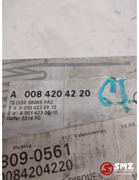 Mercedes-Benz Set remblokken mercedes sprinter w909 a0084204220 - Kočione pločice za Kamion: slika Mercedes-Benz Set remblokken mercedes sprinter w909 a0084204220 - Kočione pločice za Kamion Mercedes-Benz Set remblokken mercedes sprinter w909 a0084204220 - Kočione pločice za Kamion: slika Mercedes-Benz Set remblokken mercedes sprinter w909 a0084204220 - Kočione pločice za Kamion