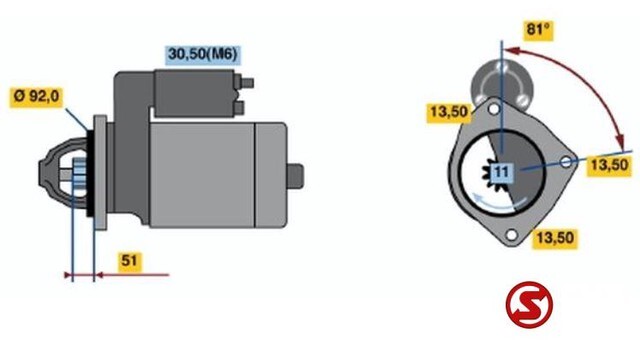 Mercedes-Benz Starter mercedes actros 24 volt 6.2kw - Starter za Kamion: slika Mercedes-Benz Starter mercedes actros 24 volt 6.2kw - Starter za Kamion Mercedes-Benz Starter mercedes actros 24 volt 6.2kw - Starter za Kamion: slika Mercedes-Benz Starter mercedes actros 24 volt 6.2kw - Starter za Kamion