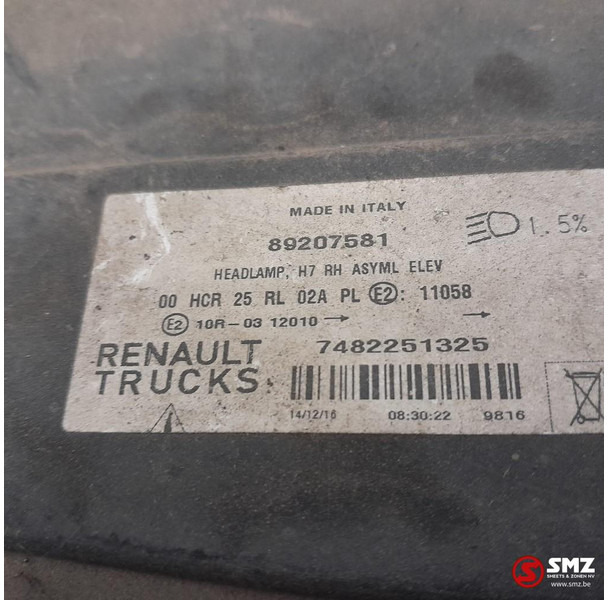Renault Occ koplamp rechts RHD Renault - Prednja svjetla za Kamion: slika Renault Occ koplamp rechts RHD Renault - Prednja svjetla za Kamion Renault Occ koplamp rechts RHD Renault - Prednja svjetla za Kamion: slika Renault Occ koplamp rechts RHD Renault - Prednja svjetla za Kamion