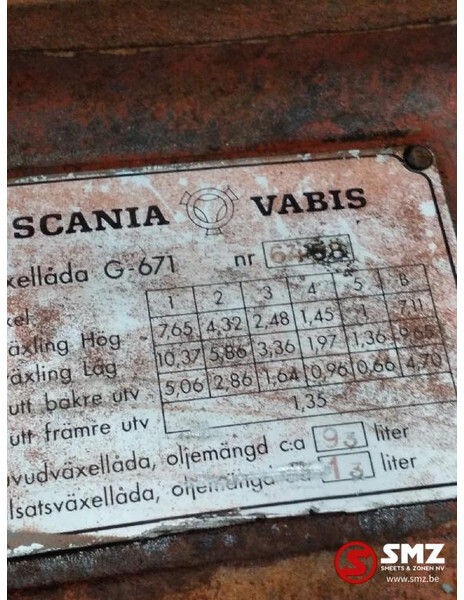 Motor za Kamion Scania Occ motor + versnellingsbak Scania D11 P01-G671: slika Motor za Kamion Scania Occ motor + versnellingsbak Scania D11 P01-G671