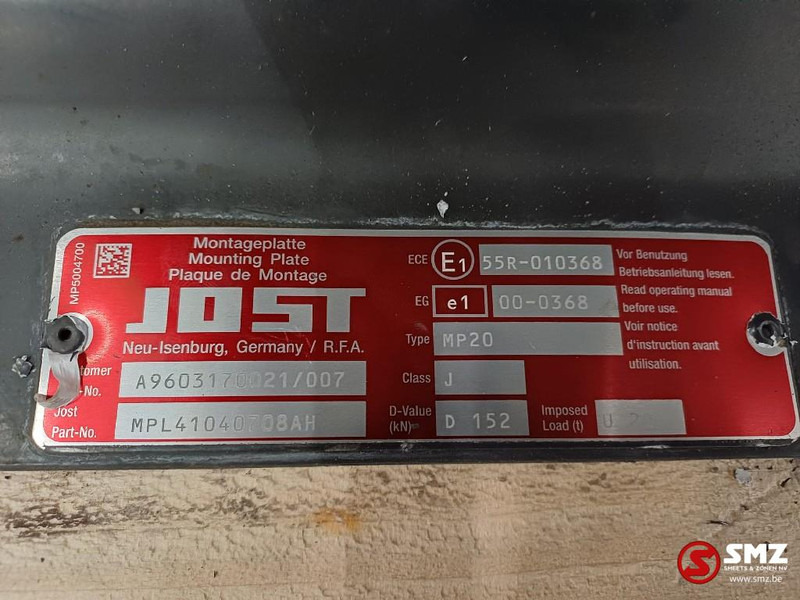 Jost Occ koppelschotel + montageplaat JSK36D JOST - Sedlo za Kamion: slika jost Occ koppelschotel + montageplaat JSK36D JOST - Sedlo za Kamion Jost Occ koppelschotel + montageplaat JSK36D JOST - Sedlo za Kamion: slika jost Occ koppelschotel + montageplaat JSK36D JOST - Sedlo za Kamion