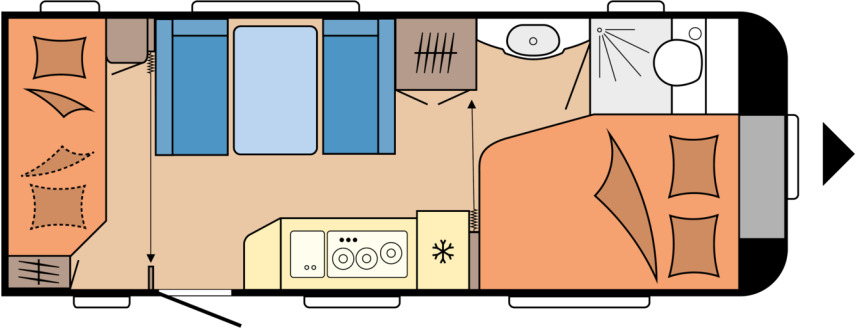 DE LUXE 540 KMFe - Kamp prikolica: slika DE LUXE 540 KMFe - Kamp prikolica DE LUXE 540 KMFe - Kamp prikolica: slika DE LUXE 540 KMFe - Kamp prikolica