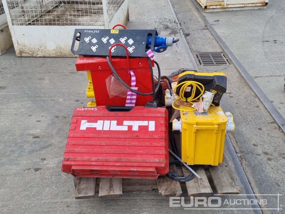 110 Volt Transformer (2 of), 230 Volt Distribution Box, 110Volt Site Transformer, 110 Volt Elite Light, Stihl Petrol Quick Cut Saw, Hilti TE 60-AVC/AVR 110 Volt Hammer Drill - Građevinska oprema: slika 110 Volt Transformer (2 of), 230 Volt Distribution Box, 110Volt Site Transformer, 110 Volt Elite Light, Stihl Petrol Quick Cut Saw, Hilti TE 60-AVC/AVR 110 Volt Hammer Drill - Građevinska oprema 110 Volt Transformer (2 of), 230 Volt Distribution Box, 110Volt Site Transformer, 110 Volt Elite Light, Stihl Petrol Quick Cut Saw, Hilti TE 60-AVC/AVR 110 Volt Hammer Drill - Građevinska oprema: slika 110 Volt Transformer (2 of), 230 Volt Distribution Box, 110Volt Site Transformer, 110 Volt Elite Light, Stihl Petrol Quick Cut Saw, Hilti TE 60-AVC/AVR 110 Volt Hammer Drill - Građevinska oprema