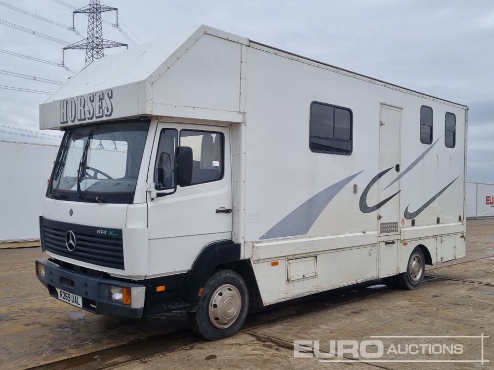 1998 Mercedes 814 - Kamion za prijevoz konja: slika 1998 Mercedes 814 - Kamion za prijevoz konja 1998 Mercedes 814 - Kamion za prijevoz konja: slika 1998 Mercedes 814 - Kamion za prijevoz konja