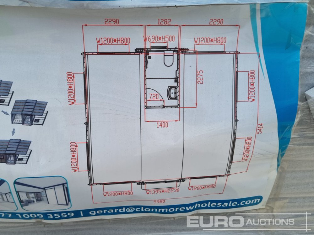 20' x 19' Extending Mobile House, Toilet, Shower (Cannot Be Reconsigned) - Brodski kontejner: slika 20' x 19' Extending Mobile House, Toilet, Shower (Cannot Be Reconsigned) - Brodski kontejner 20' x 19' Extending Mobile House, Toilet, Shower (Cannot Be Reconsigned) - Brodski kontejner: slika 20' x 19' Extending Mobile House, Toilet, Shower (Cannot Be Reconsigned) - Brodski kontejner
