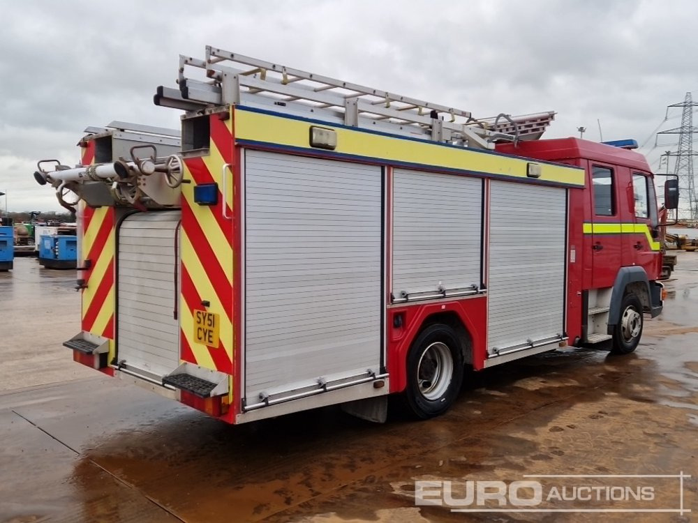 2001 MAN 4x2 Fire Engine, Manual Gearbox - Vatrogasno vozilo: slika 2001 MAN 4x2 Fire Engine, Manual Gearbox - Vatrogasno vozilo 2001 MAN 4x2 Fire Engine, Manual Gearbox - Vatrogasno vozilo: slika 2001 MAN 4x2 Fire Engine, Manual Gearbox - Vatrogasno vozilo