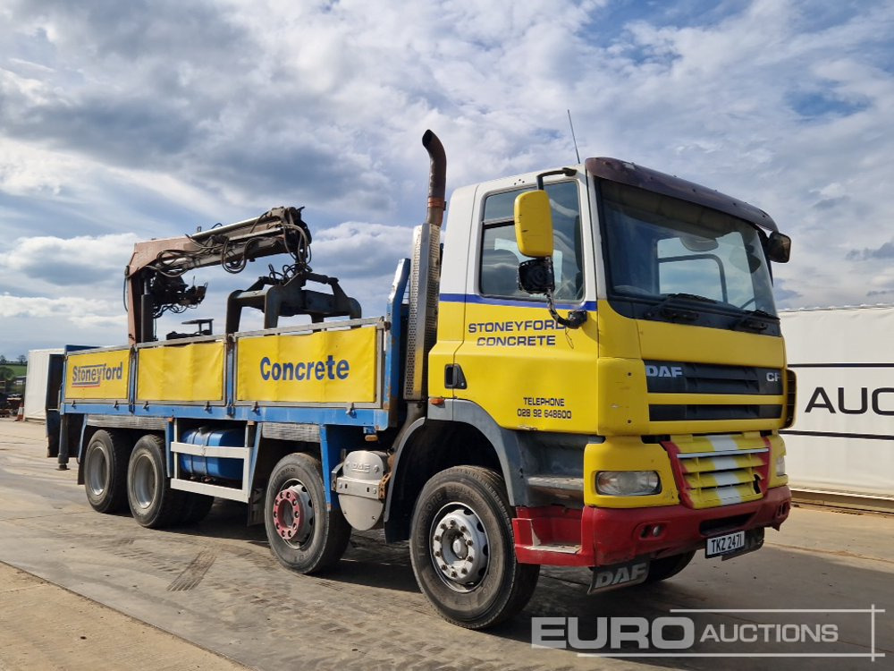Kamion s otvorenim sandukom 2007 DAF CF: slika Kamion s otvorenim sandukom 2007 DAF CF