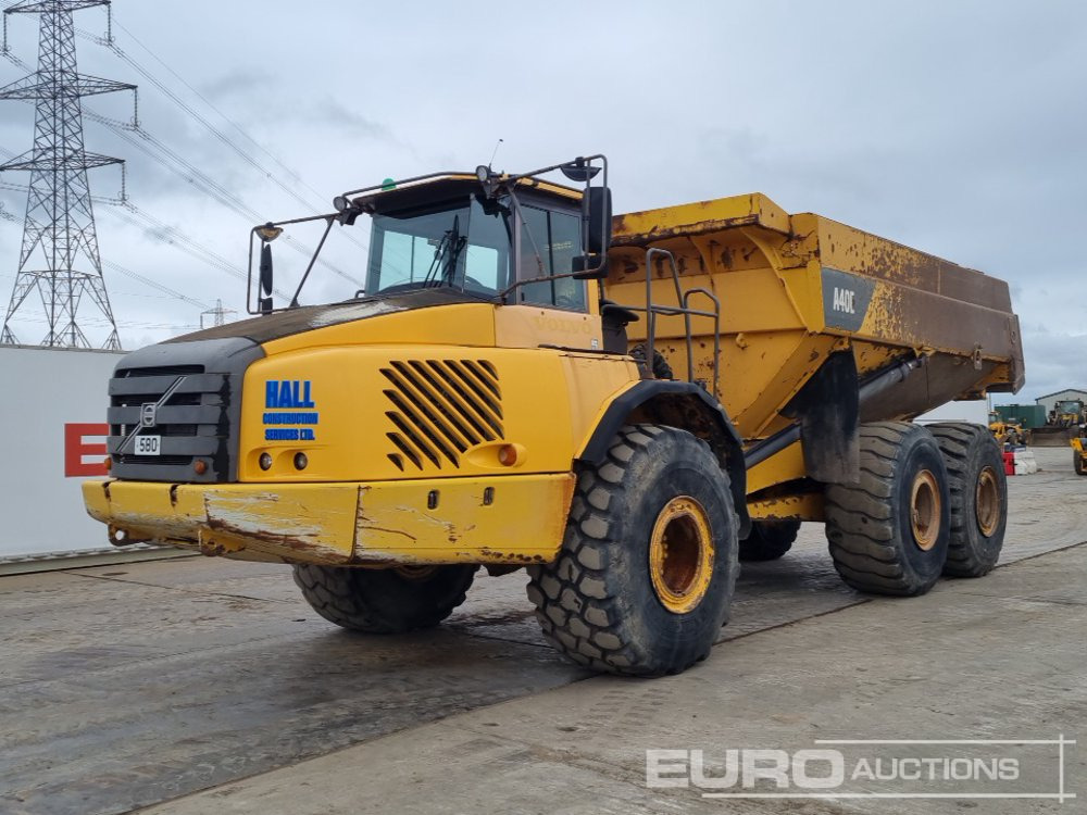 2008 Volvo A40E - Zglobni istovarivač: slika 2008 Volvo A40E - Zglobni istovarivač 2008 Volvo A40E - Zglobni istovarivač: slika 2008 Volvo A40E - Zglobni istovarivač