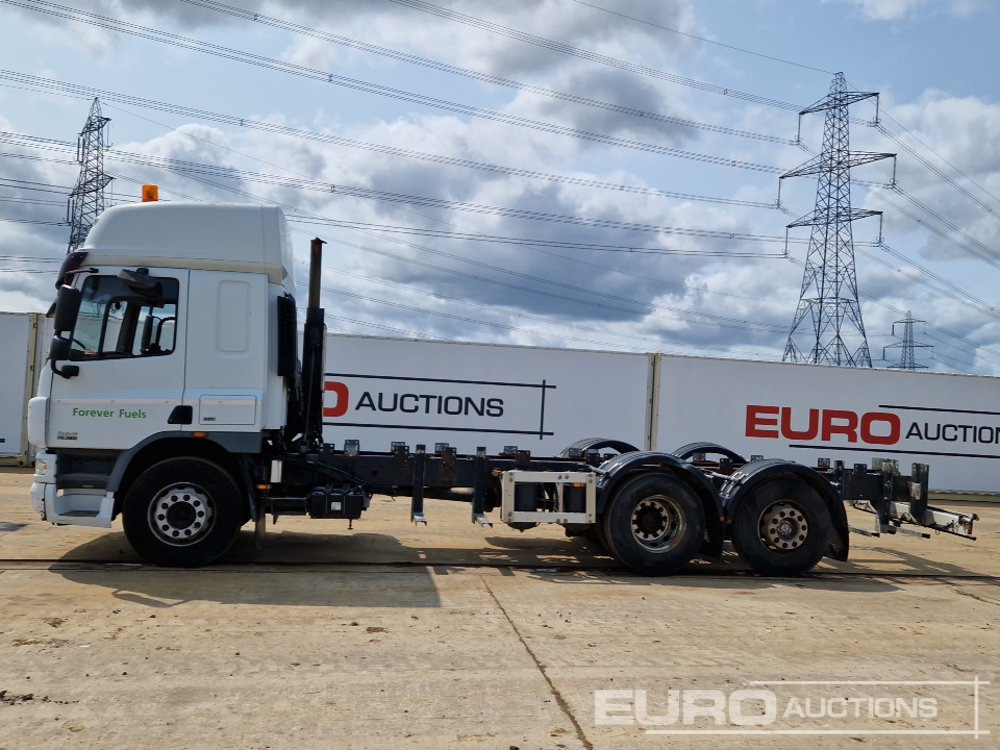 2009 DAF CF75.360 - Kamion-šasija: slika 2009 DAF CF75.360 - Kamion-šasija 2009 DAF CF75.360 - Kamion-šasija: slika 2009 DAF CF75.360 - Kamion-šasija