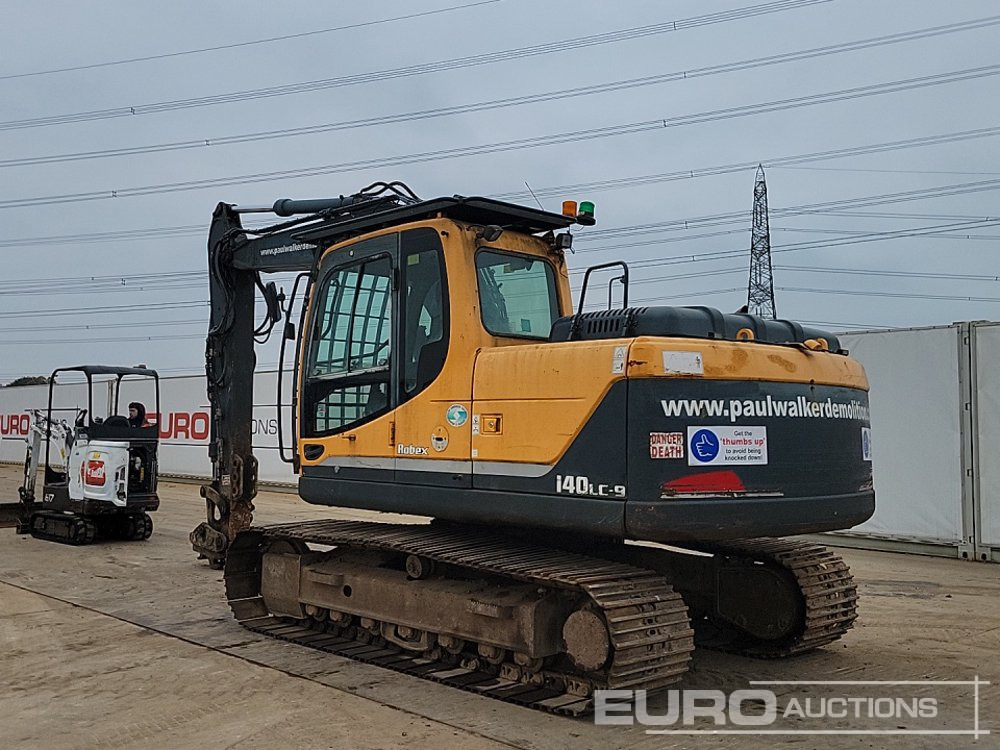 2012 Hyundai R140LC-9 - Bager gusjeničar: slika  2012 Hyundai R140LC-9 - Bager gusjeničar 2012 Hyundai R140LC-9 - Bager gusjeničar: slika  2012 Hyundai R140LC-9 - Bager gusjeničar