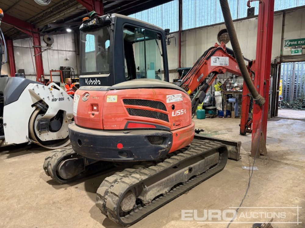 2012 Kubota U55-4 - Mini bager: slika 2012 Kubota U55-4 - Mini bager 2012 Kubota U55-4 - Mini bager: slika 2012 Kubota U55-4 - Mini bager
