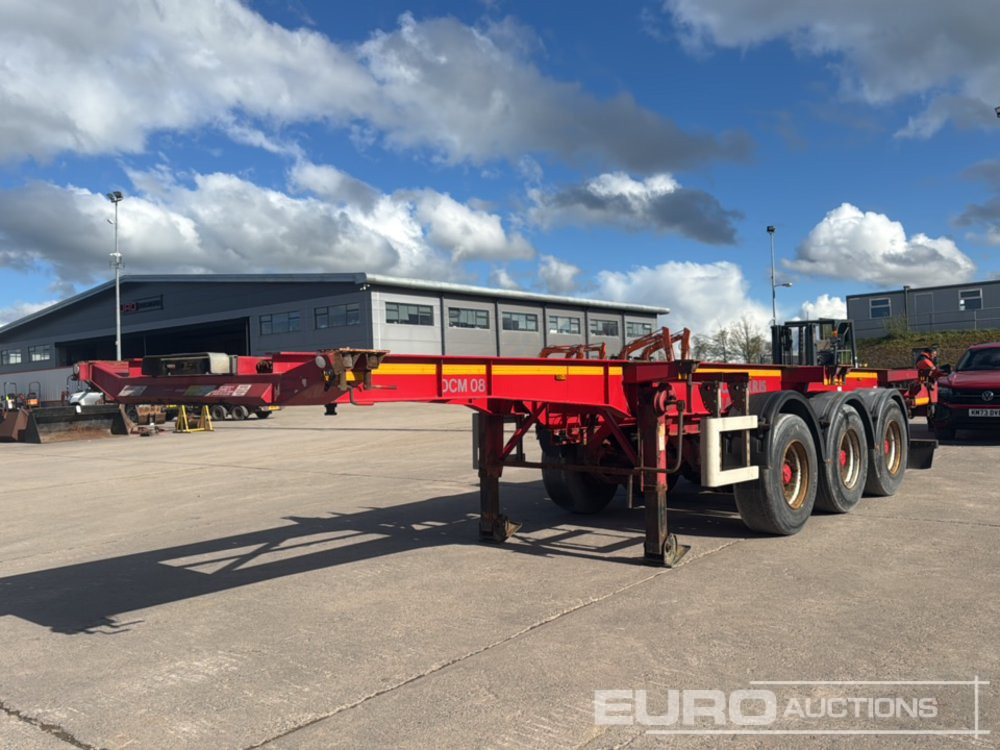 2013 Dennison Tri Axle Skelly Trailer - Transporter kontejnera/ Poluprikolica s izmjenjivim sanducima: slika 2013 Dennison Tri Axle Skelly Trailer - Transporter kontejnera/ Poluprikolica s izmjenjivim sanducima 2013 Dennison Tri Axle Skelly Trailer - Transporter kontejnera/ Poluprikolica s izmjenjivim sanducima: slika 2013 Dennison Tri Axle Skelly Trailer - Transporter kontejnera/ Poluprikolica s izmjenjivim sanducima