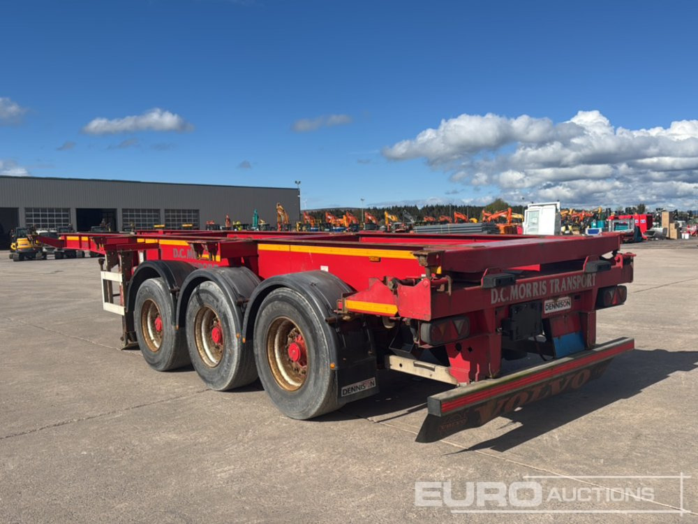 2013 Dennison Tri Axle Skelly Trailer - Transporter kontejnera/ Poluprikolica s izmjenjivim sanducima: slika 2013 Dennison Tri Axle Skelly Trailer - Transporter kontejnera/ Poluprikolica s izmjenjivim sanducima 2013 Dennison Tri Axle Skelly Trailer - Transporter kontejnera/ Poluprikolica s izmjenjivim sanducima: slika 2013 Dennison Tri Axle Skelly Trailer - Transporter kontejnera/ Poluprikolica s izmjenjivim sanducima