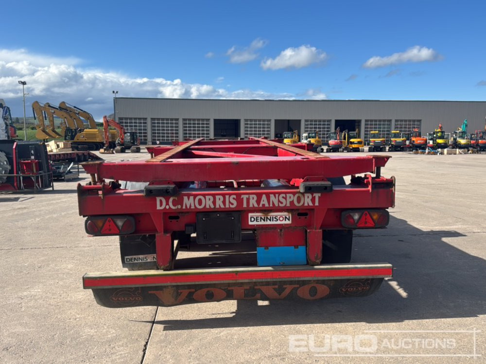 2013 Dennison Tri Axle Skelly Trailer - Transporter kontejnera/ Poluprikolica s izmjenjivim sanducima: slika 2013 Dennison Tri Axle Skelly Trailer - Transporter kontejnera/ Poluprikolica s izmjenjivim sanducima 2013 Dennison Tri Axle Skelly Trailer - Transporter kontejnera/ Poluprikolica s izmjenjivim sanducima: slika 2013 Dennison Tri Axle Skelly Trailer - Transporter kontejnera/ Poluprikolica s izmjenjivim sanducima