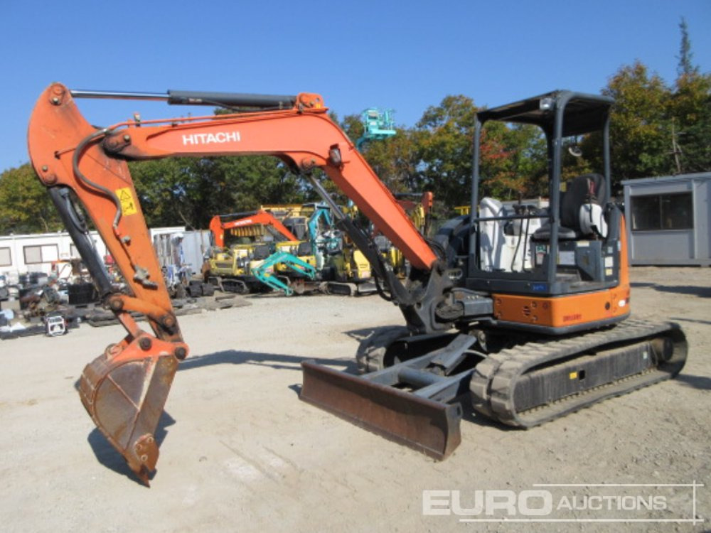 2013 Hitachi ZX40U-5A Rubber Tracks, Blade, Piped, Offset, Canopy - Mini bager: slika 2013 Hitachi ZX40U-5A Rubber Tracks, Blade, Piped, Offset, Canopy - Mini bager 2013 Hitachi ZX40U-5A Rubber Tracks, Blade, Piped, Offset, Canopy - Mini bager: slika 2013 Hitachi ZX40U-5A Rubber Tracks, Blade, Piped, Offset, Canopy - Mini bager