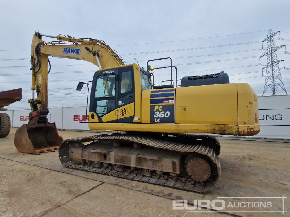 2013 Komatsu PC360LC-10 - Bager gusjeničar: slika 2013 Komatsu PC360LC-10 - Bager gusjeničar 2013 Komatsu PC360LC-10 - Bager gusjeničar: slika 2013 Komatsu PC360LC-10 - Bager gusjeničar