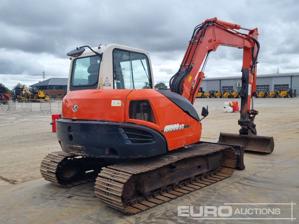 2013 Kubota KX080-3 - Mini bager: slika 2013 Kubota KX080-3 - Mini bager 2013 Kubota KX080-3 - Mini bager: slika 2013 Kubota KX080-3 - Mini bager