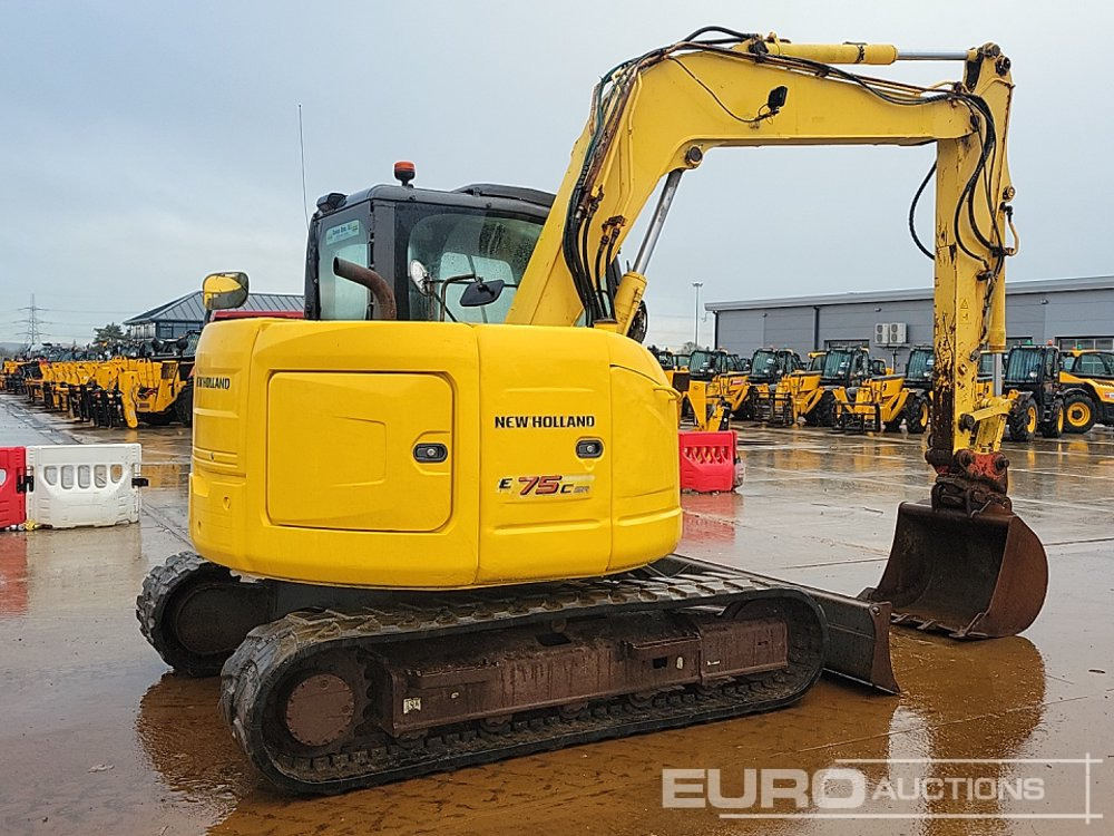 2013 New Holland Kobelco E75CSR - Mini bager: slika 2013 New Holland Kobelco E75CSR - Mini bager 2013 New Holland Kobelco E75CSR - Mini bager: slika 2013 New Holland Kobelco E75CSR - Mini bager