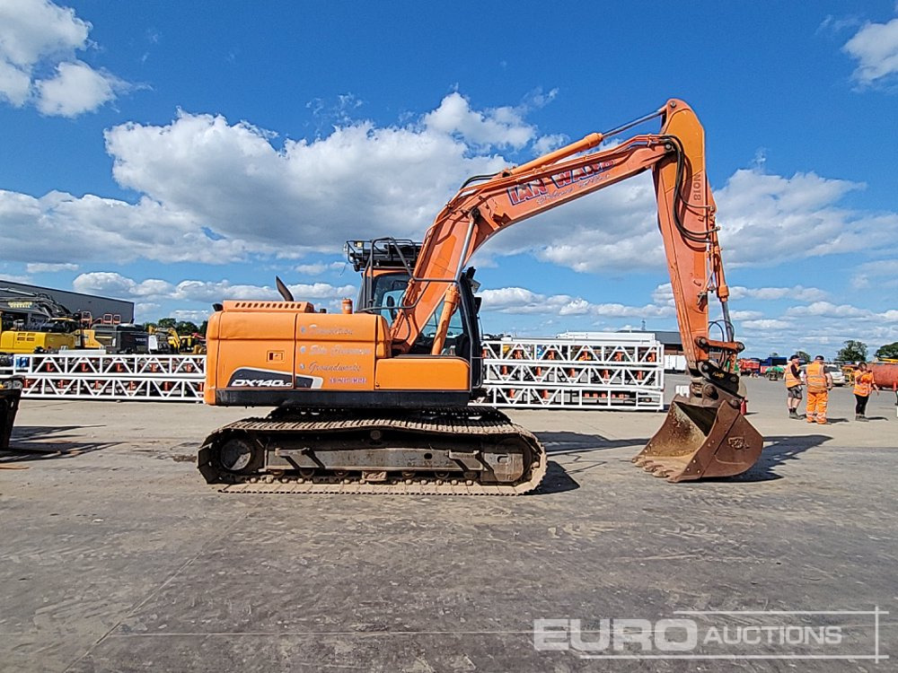 Bager gusjeničar 2014 Doosan DX140LC-3: slika Bager gusjeničar 2014 Doosan DX140LC-3