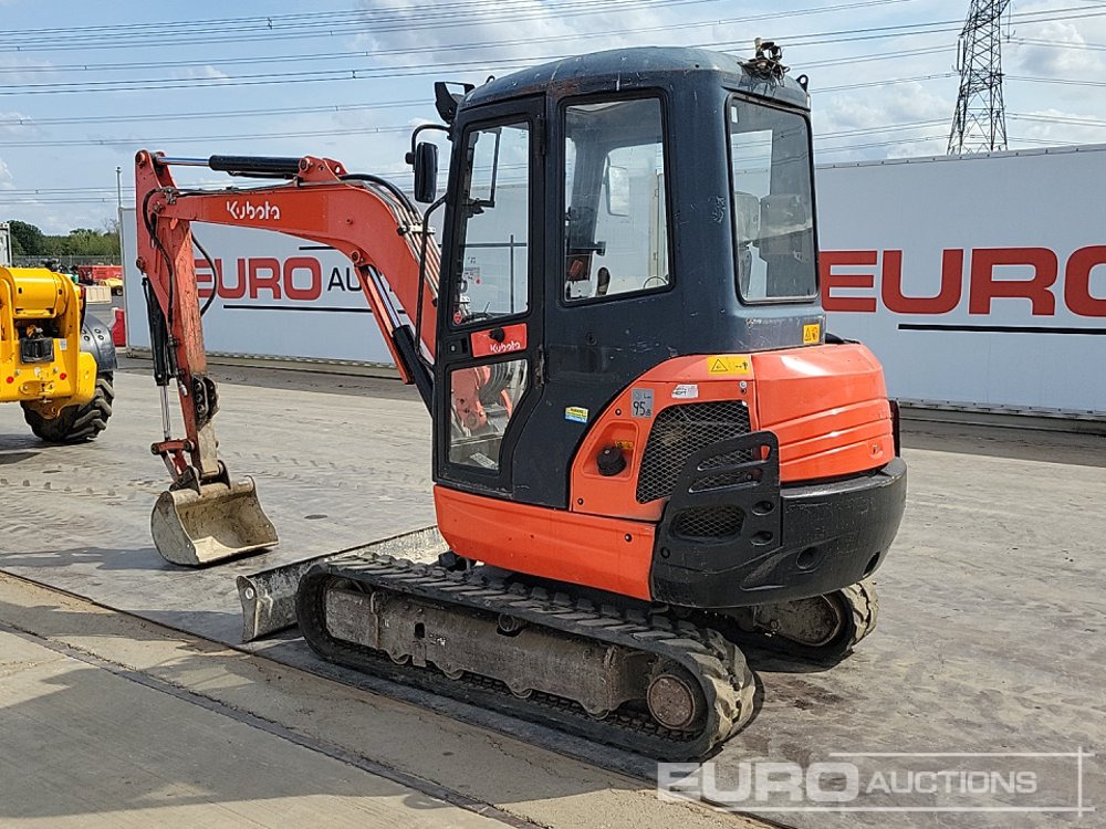 2014 Kubota KX101-3A3 - Mini bager: slika 2014 Kubota KX101-3A3 - Mini bager 2014 Kubota KX101-3A3 - Mini bager: slika 2014 Kubota KX101-3A3 - Mini bager