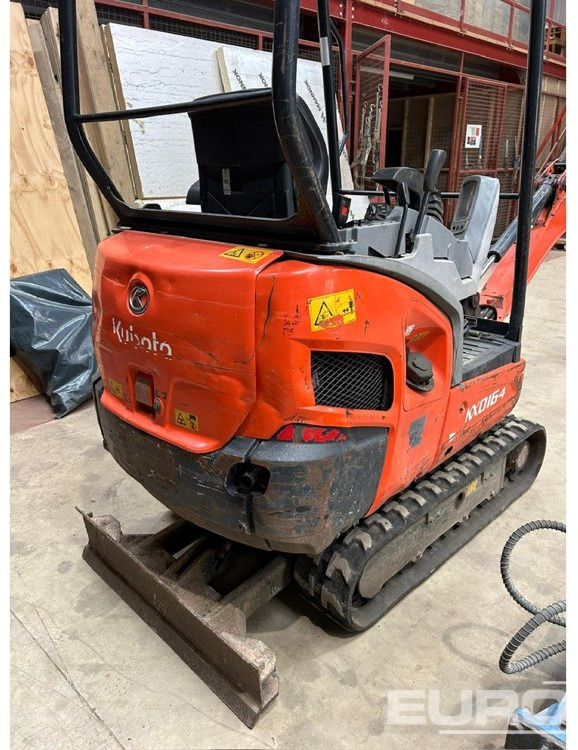 2015 Kubota KX016-4 - Mini bager: slika 2015 Kubota KX016-4 - Mini bager 2015 Kubota KX016-4 - Mini bager: slika 2015 Kubota KX016-4 - Mini bager