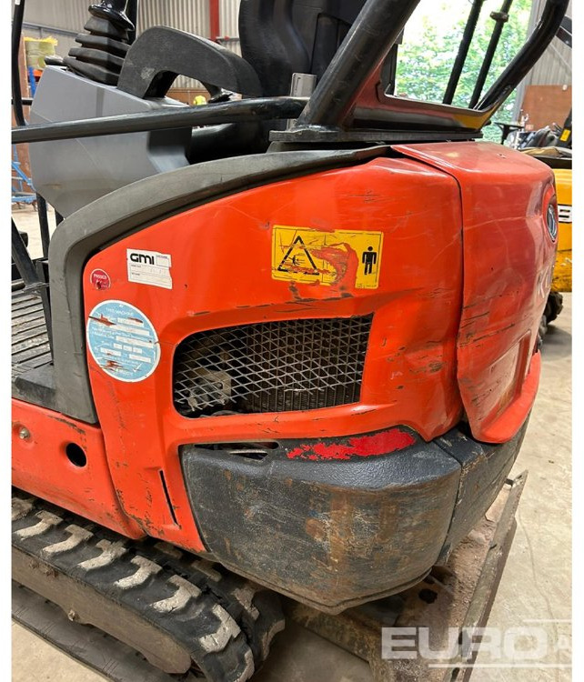 2015 Kubota KX016-4 - Mini bager: slika 2015 Kubota KX016-4 - Mini bager 2015 Kubota KX016-4 - Mini bager: slika 2015 Kubota KX016-4 - Mini bager