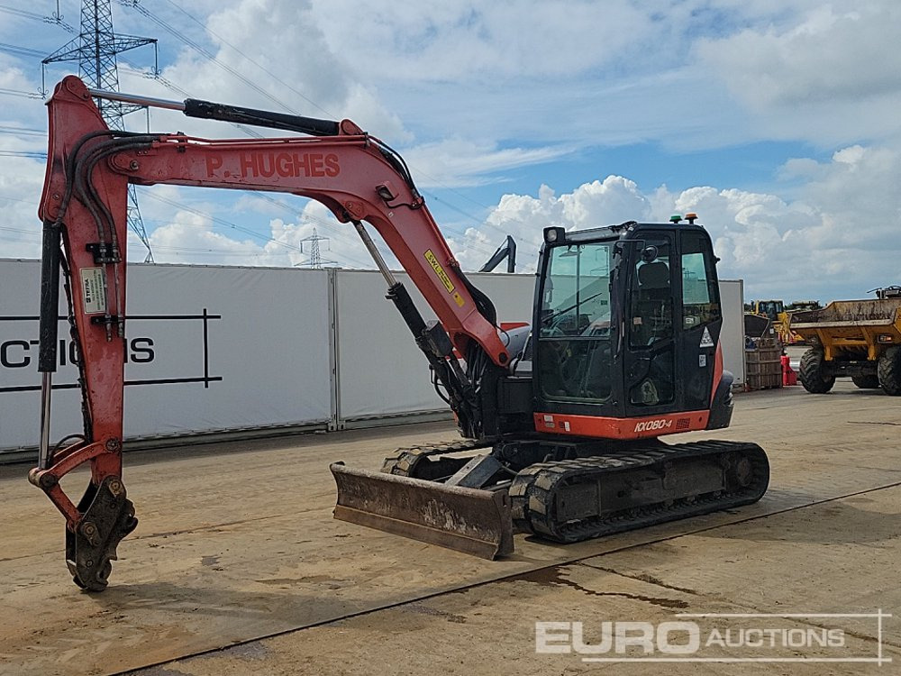2015 Kubota KX080-4 - Mini bager: slika 2015 Kubota KX080-4 - Mini bager 2015 Kubota KX080-4 - Mini bager: slika 2015 Kubota KX080-4 - Mini bager