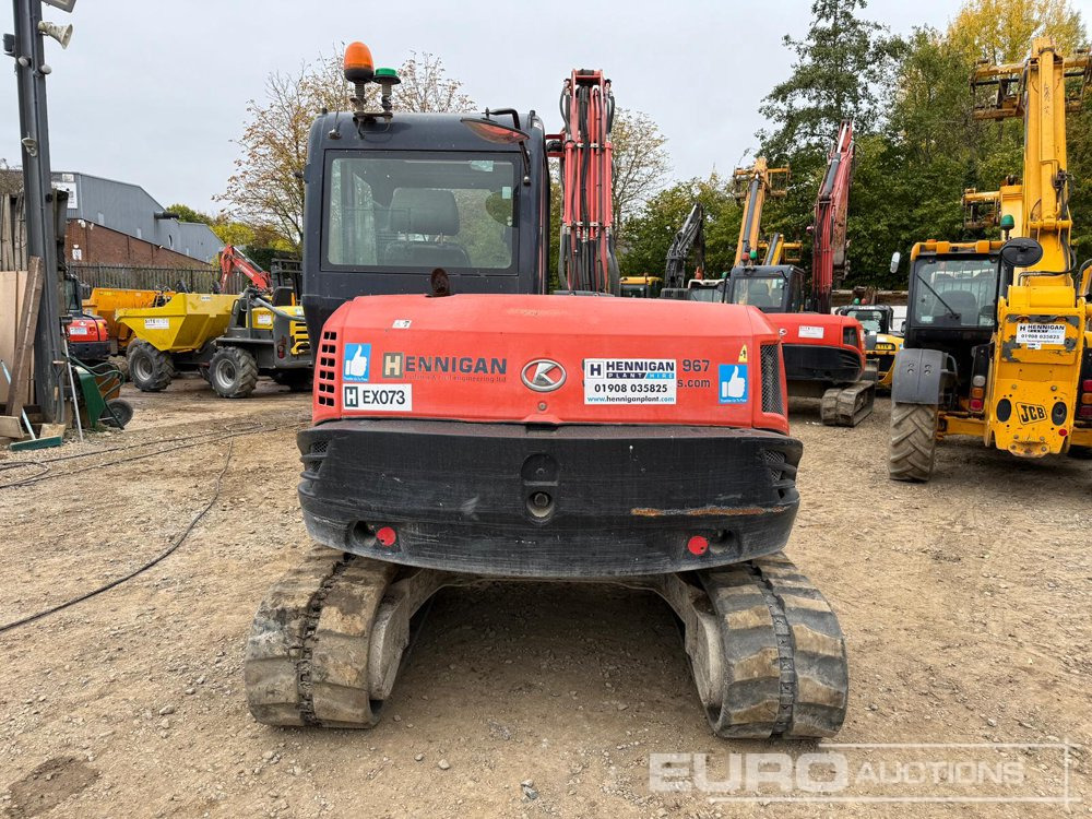 2015 Kubota KX080-4 - Mini bager: slika 2015 Kubota KX080-4 - Mini bager 2015 Kubota KX080-4 - Mini bager: slika 2015 Kubota KX080-4 - Mini bager