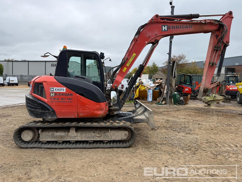 2015 Kubota KX080-4 - Mini bager: slika 2015 Kubota KX080-4 - Mini bager 2015 Kubota KX080-4 - Mini bager: slika 2015 Kubota KX080-4 - Mini bager