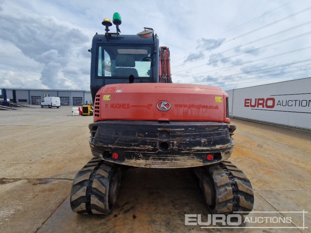 2015 Kubota KX080-4 - Mini bager: slika 2015 Kubota KX080-4 - Mini bager 2015 Kubota KX080-4 - Mini bager: slika 2015 Kubota KX080-4 - Mini bager