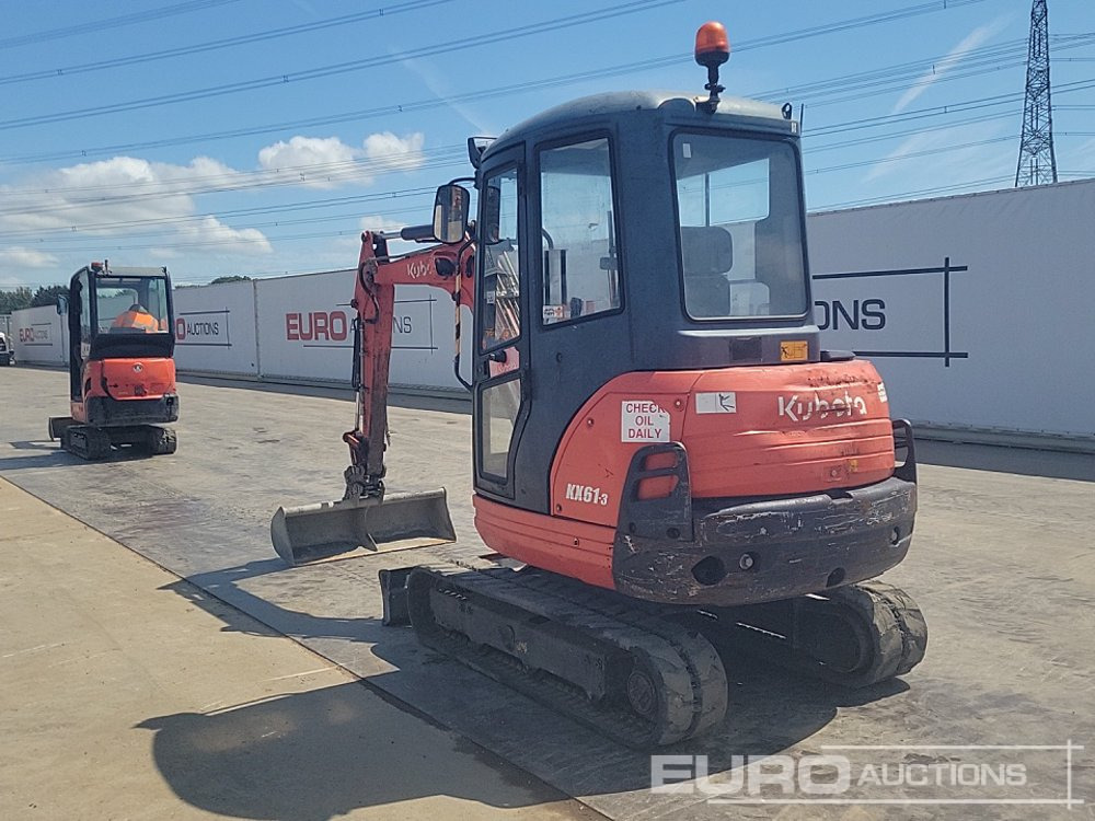 2015 Kubota KX61-3 - Mini bager: slika 2015 Kubota KX61-3 - Mini bager 2015 Kubota KX61-3 - Mini bager: slika 2015 Kubota KX61-3 - Mini bager
