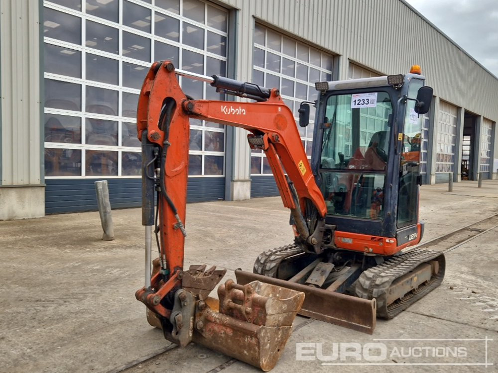 2015 Kubota U27-4 - Mini bager: slika 2015 Kubota U27-4 - Mini bager 2015 Kubota U27-4 - Mini bager: slika 2015 Kubota U27-4 - Mini bager