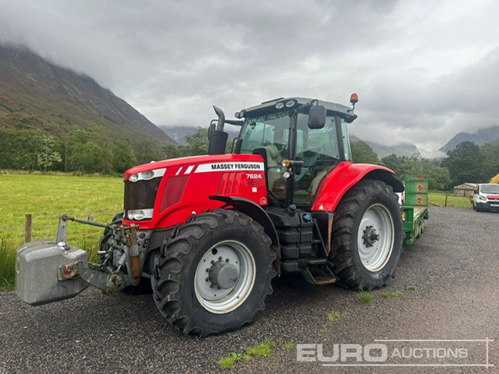 2015 Massey Ferguson 7624 - Traktor: slika 2015 Massey Ferguson 7624 - Traktor 2015 Massey Ferguson 7624 - Traktor: slika 2015 Massey Ferguson 7624 - Traktor