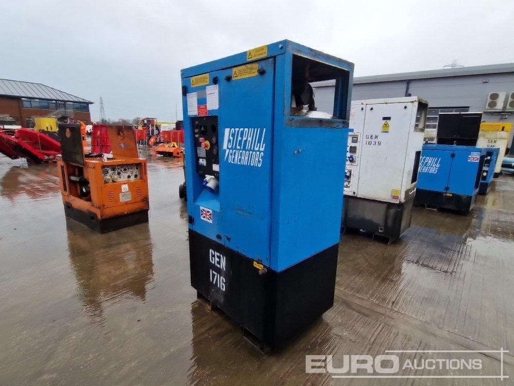 2015 Stephill 10 kVA Generator, Kubota Engine, (Parts Missing) - Generatorski set: slika 2015 Stephill 10 kVA Generator, Kubota Engine, (Parts Missing) - Generatorski set 2015 Stephill 10 kVA Generator, Kubota Engine, (Parts Missing) - Generatorski set: slika 2015 Stephill 10 kVA Generator, Kubota Engine, (Parts Missing) - Generatorski set