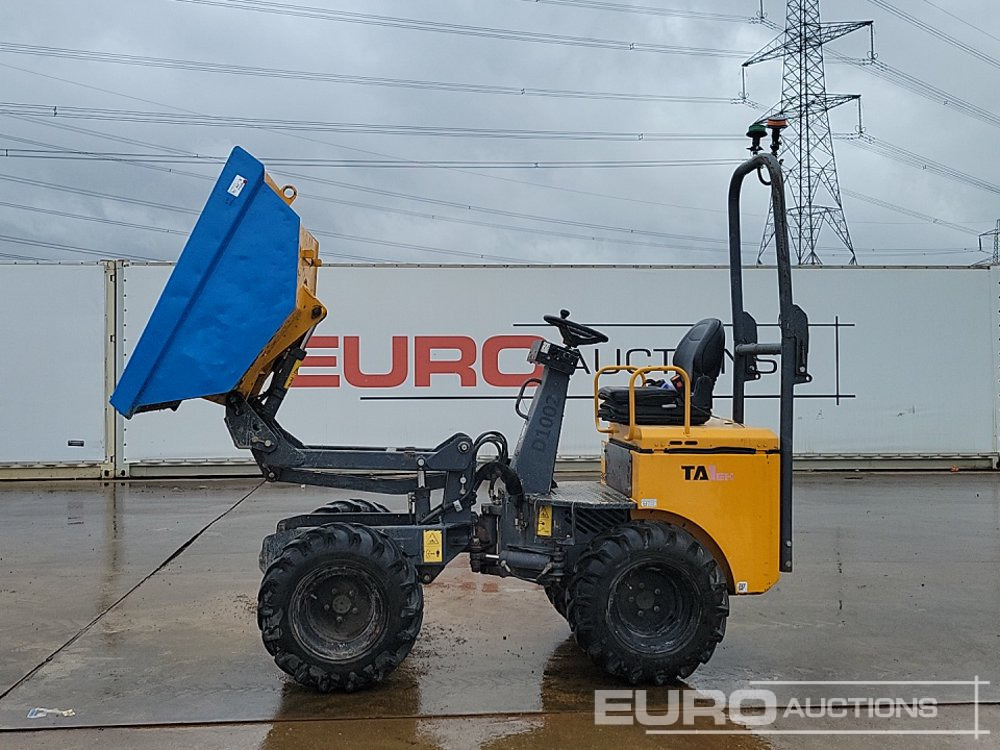 Mini istovarivač 2015 Terex TA1EH: slika Mini istovarivač 2015 Terex TA1EH