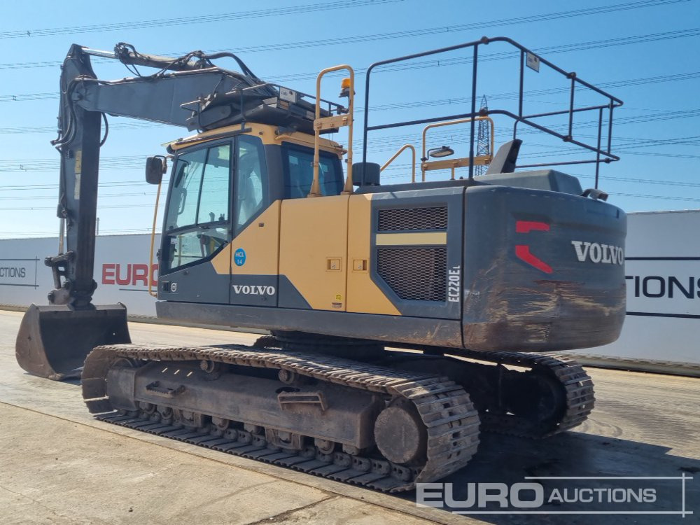 2015 Volvo EC220EL - Bager gusjeničar: slika 2015 Volvo EC220EL - Bager gusjeničar 2015 Volvo EC220EL - Bager gusjeničar: slika 2015 Volvo EC220EL - Bager gusjeničar