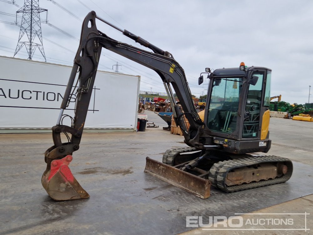 2015 Volvo ECR50D - Mini bager: slika 2015 Volvo ECR50D - Mini bager 2015 Volvo ECR50D - Mini bager: slika 2015 Volvo ECR50D - Mini bager