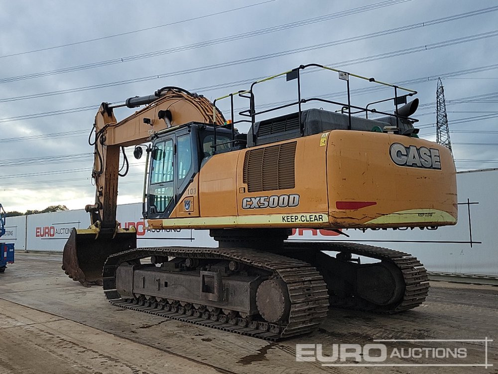 2016 Case CX500D - Bager gusjeničar: slika  2016 Case CX500D - Bager gusjeničar 2016 Case CX500D - Bager gusjeničar: slika  2016 Case CX500D - Bager gusjeničar